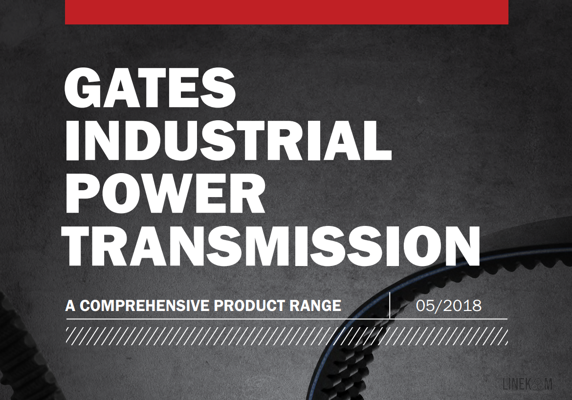 Каталог продукции GATES для промышленного назначения-2018