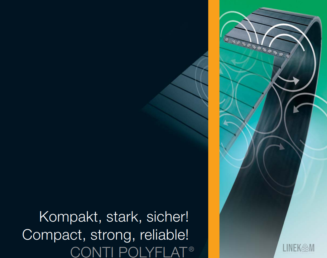 Плоские приводные ремни Polyflat