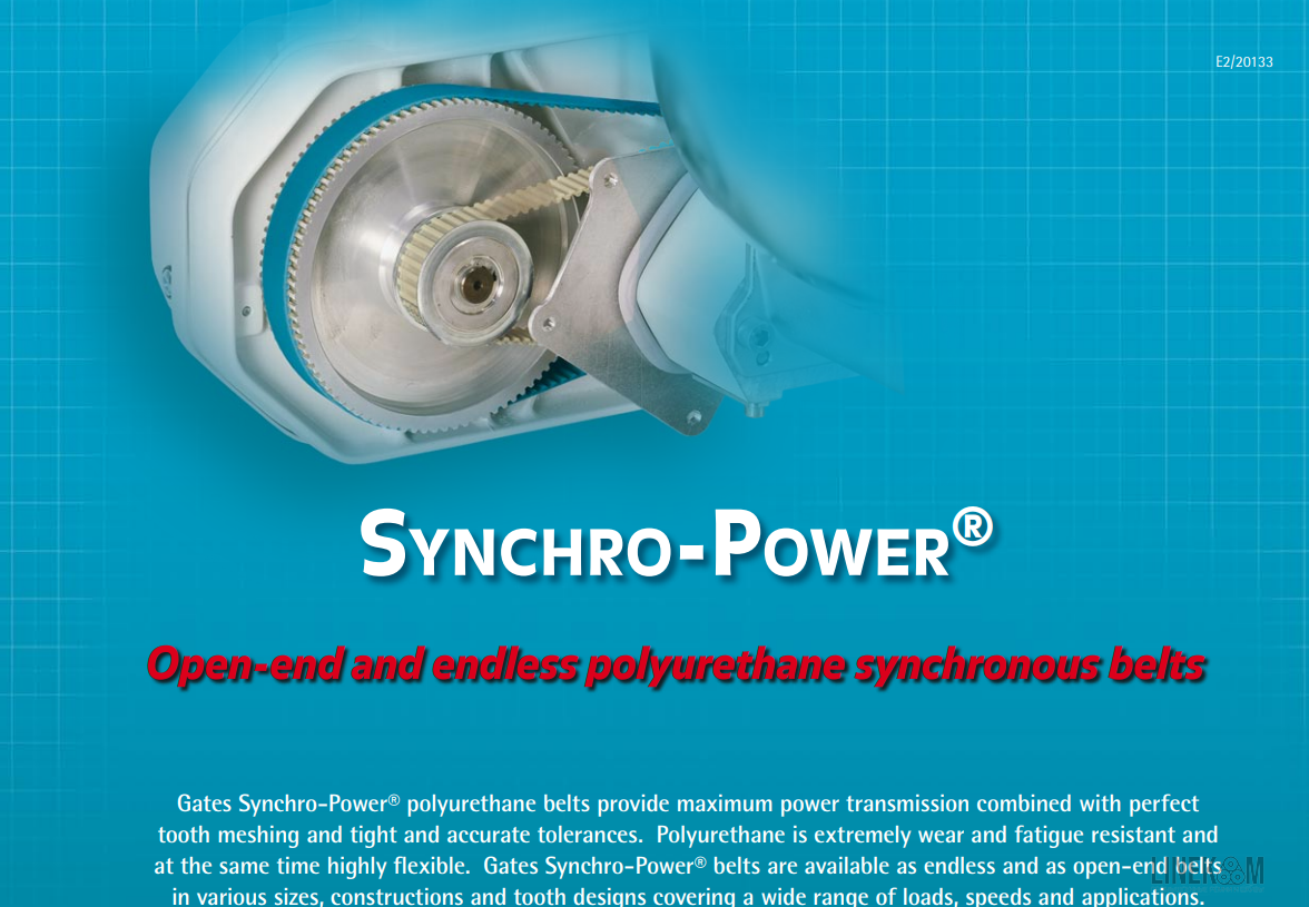 Полиуретановые зубчатые ремни GATES SYNCHRO-POWER